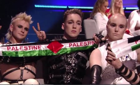Madonna və İslandiyadan İsraildə Fələstinə dəstək (FOTOLAR)