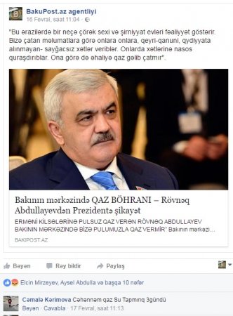 Ölkədə kommunal xaos: 