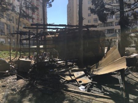Ramin Hacılının evi yandırıldı - 