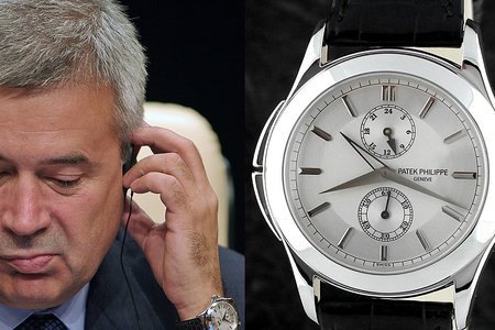 Azərbaycanlı milyarderin milyon dollarlıq saatı - FOTOLAR