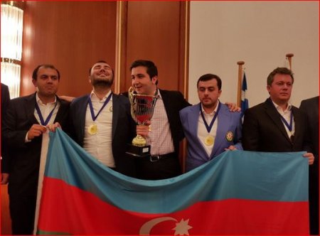 Azərbaycan şahmatçılarının mükafatlandırma mərasimi keçirilib - 