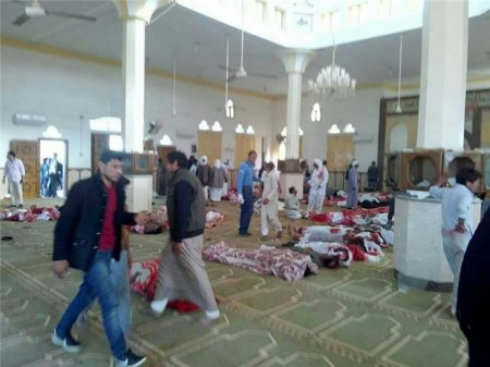Misirdə məsciddə törədilən terror aktı nəticəsində 235 nəfər ölüb, 130 nəfər yaralanıb- FOTO