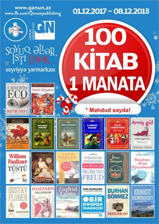 Bakıda 100 kitab 1 manata satılacaq