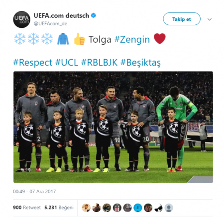 Tolqanın insanlığına UEFA-dan reaksiya - FOTO