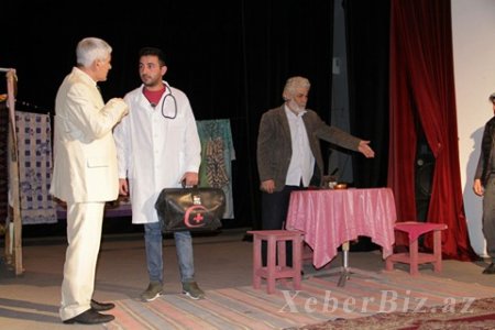 "Xəcalət" dramı bu dəfə Ağdam səhnəsində — FOTOLAR