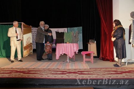 "Xəcalət" dramı bu dəfə Ağdam səhnəsində — FOTOLAR