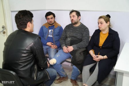 Bakıda su dammasına görə 20 nəfər dalaşdı - Hamilə qadın döyüldü/ FOTO