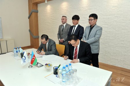 STP Cənubi Koreya şirkətləri ilə birgə əməkdaşlıq müqaviləsi imzalayıb - Foto