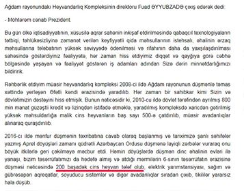 Ağdamlı sahibkar konfransda prezidentə yalan söyləyib? - MÜƏMMA+VİDEO