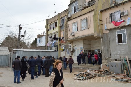 Bakıda yanan sanatoriyadan REPORTAJ - VIDEO+FOTOLAR