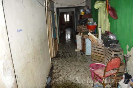 Bakıda yanan sanatoriyadan REPORTAJ - VIDEO+FOTOLAR
