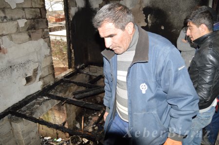 Bakıda yanan sanatoriyadan REPORTAJ - VIDEO+FOTOLAR