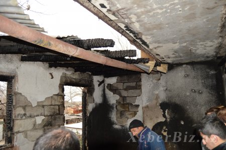 Bakıda yanan sanatoriyadan REPORTAJ - VIDEO+FOTOLAR