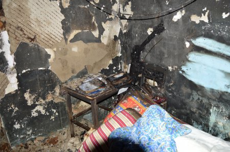 Bakıda yanan sanatoriyadan REPORTAJ - VIDEO+FOTOLAR
