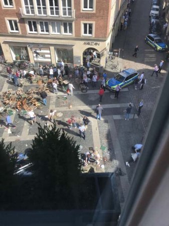 Almaniyada terror: 3 ölü, 30 yaralı var
