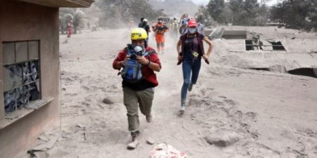 Qvatemalada vulkan faciəsi: 
