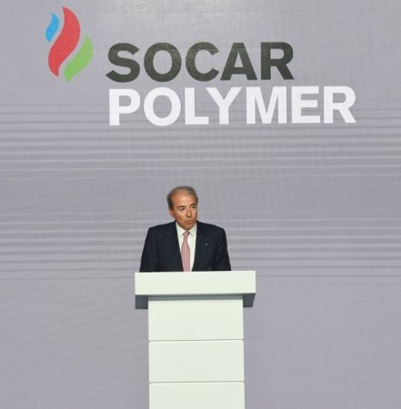 Azərbaycan və İtaliya prezidentləri “SOCAR Polymer” zavodunun açılışında 