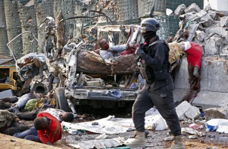 Somalidə iki terror aktı nəticəsində ölənlərin sayı 30 nəfərə çatıb - FOTOLAR 