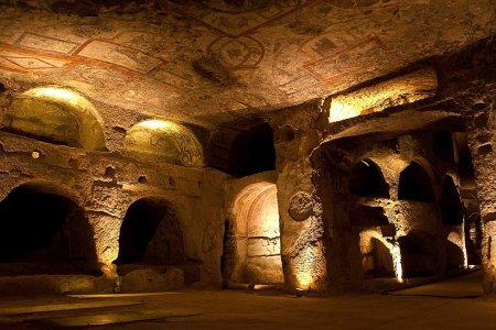 2400 illik bir tarix: Neapolun yeraltı şəhərindən maraqlı görüntülər... - FOTOLAR