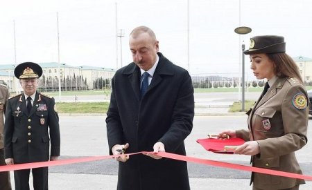 Prezident FHN-in yeni binasının açılışında - Fotolar