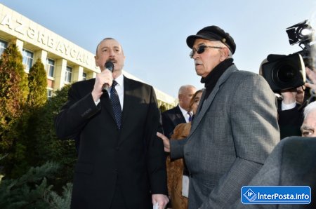 Prezident Ağsu sakinlərinin problemlərini dinlədi - Fotolar
