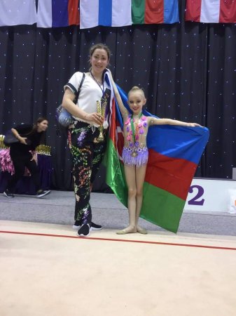 Mina Abbasova Beynəlxalq turnirdə 395 gimnast arasında 3-cü oldu