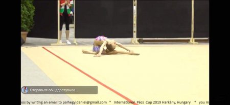 Mina Abbasova Beynəlxalq turnirdə 395 gimnast arasında 3-cü oldu