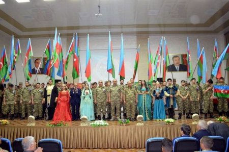 Azərbaycan Ordusuna dəstək aksiyası (FOTOLAR)