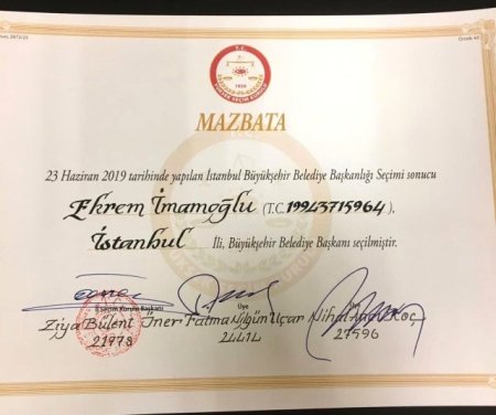 Əkrəm İmamoğlu bələdiyyə sədri mandatını aldı (FOTO)