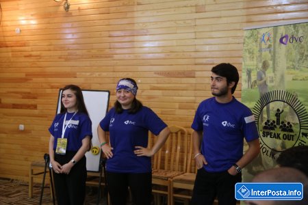 “Speak out” natiqlik məktəbi Şəki şəhərində başa çatıb