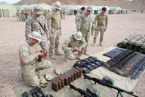 Azərbaycan və Qazaxıstan hərb&ccedil;iləri &ccedil;ətin relyefli dağlıq ərazilərdə kəşfiyyat tapşırıqlarını yerinə yetirib
&nbsp;
