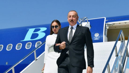 Prezident və birinci xanım Çinə səfərə getdi