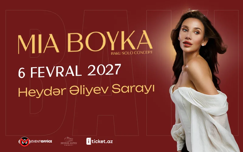 Səhnələrin parlaq ulduzlarından biri — MIA BOYKA ilk dəfə Bakıda!